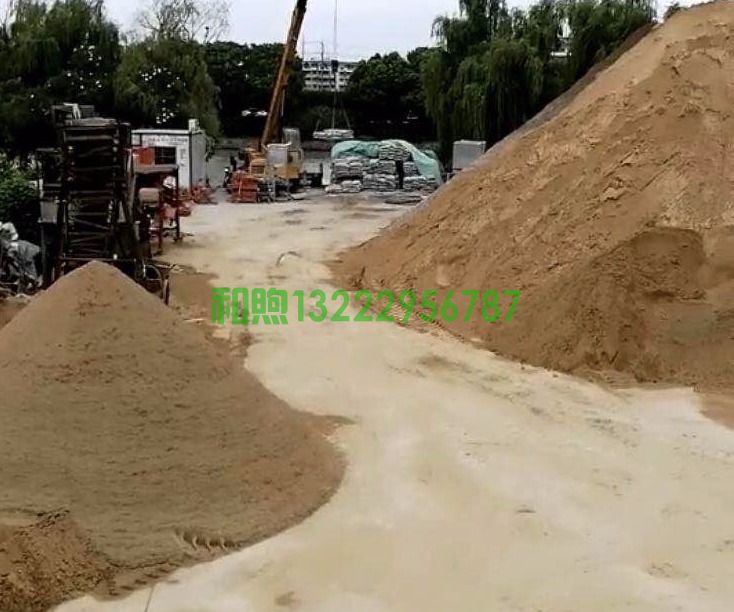 蘇州黃沙河沙黑細沙石粉